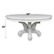 Versailles Bone White 60" Round Dining Table