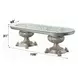 Sandoval Champagne 108" Oval Dining Table