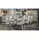 Dresden Bone White Extendable Rectangular Dining Room Set