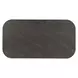 Kasa Gray and Champagne 76" Rectangular Sintered Stone Top Dining Table