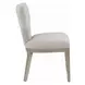Kasa Gray and Champagne Sintered Stone Top Dining Room Set