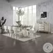 Kasa Linen and Champagne Side Chair Set of 2