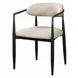 Jaramillo White and Rustic Espresso 54" Round Marble Top Dining Room Set