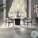 Jaramillo Gold and Rustic Espresso Rectangular Dining Room Set