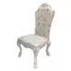 Dresden Beige and Bone White Upholstered Side Chair with Nailhead Trim Set of 2