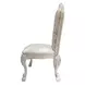 Dresden Beige and Bone White Upholstered Side Chair with Nailhead Trim Set of 2