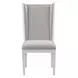Katia Light Gray Upholstered Side Chair Set of 2