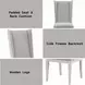 Katia Light Gray Upholstered Side Chair Set of 2