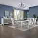 Katia Light Gray Upholstered Side Chair Set of 2