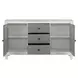 Katia Rustic Gray and Weathered White Dining Room Set