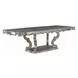 Ariadne Antique Platinum 102" Rectangular Dining Table