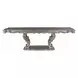 Ariadne Antique Platinum 102" Rectangular Dining Table