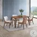 Ginny Walnut 63" Rectangular Dining Table