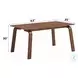 Ginny Walnut 63" Rectangular Dining Table