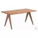 Velentina Natural 63" Rectangular Dining Table