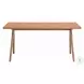 Velentina Natural 63" Rectangular Dining Table