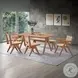 Velentina Natural 63" Rectangular Dining Table