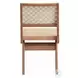 Velentina Rattan and Natural Side Chair Set of 2