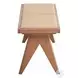 Velentina Rattan and Natural 51" Upholstered Bench