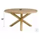 Kasem Oak 54" Round Dining Table