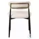 Jaramillo Beige Linen and Black Side Chair Set of 2