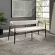 Jaramillo Beige Upholstered 62" Dining Bench