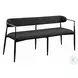 Jaramillo Gold and Rustic Espresso Rectangular Dining Room Set