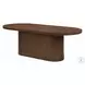 Gamarya Dark Oak 87" Oval Dining Table