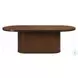 Gamarya Dark Oak 87" Oval Dining Table