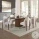Gamarya Dark Oak 87" Oval Dining Table