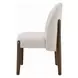 Willene White and Dark Oak 94" Rectangular Ceramic Top Dining Room Set