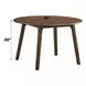 Keiki Walnut 48" Round Dining Table