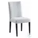 Carena White and Walnut Extendable Rectangular Dining Room Set