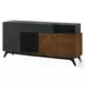Destin Ceramic and Walnut Rectangular Dining Room Set
