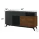 Destin Walnut Server