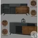 Destin Walnut Server