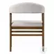 Darcy Dark Walnut Arm Chair Set of 2