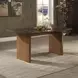 Jaramillo Natural 72" Rectangular Marble Top Dining Table