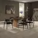 Jaramillo Natural 72" Rectangular Marble Top Dining Table