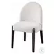 Clayten Beige Chenille and and Espresso Side Chair Set of 2