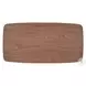 Hadasa Walnut 71" Rectangular Dining Table
