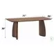 Hadasa Walnut 71" Rectangular Dining Table