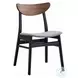 Rebi Walnut and Black Rectangular Dining Room Set