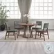 Seda Walnut Round Dining Room Set