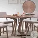 Seda Walnut 47" Round Dining Table