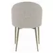 Cora White and Golden Champagne Extendable Dining Room Set