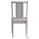 Marta Beige Linen and Natural Side Chair Set of 2
