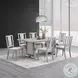 Marta Beige Linen and Natural Side Chair Set of 2