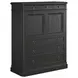 Atrium Black Panel Bedroom Set