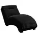 Victoria Masis Black 65" Chaise